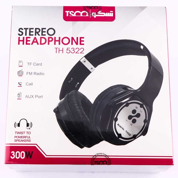 هدفون بلوتوثی رم خور TSCO TH-5322