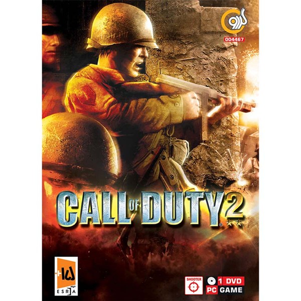 بازی Call Of Duty 2 1DVD گردو مناسب برای PC