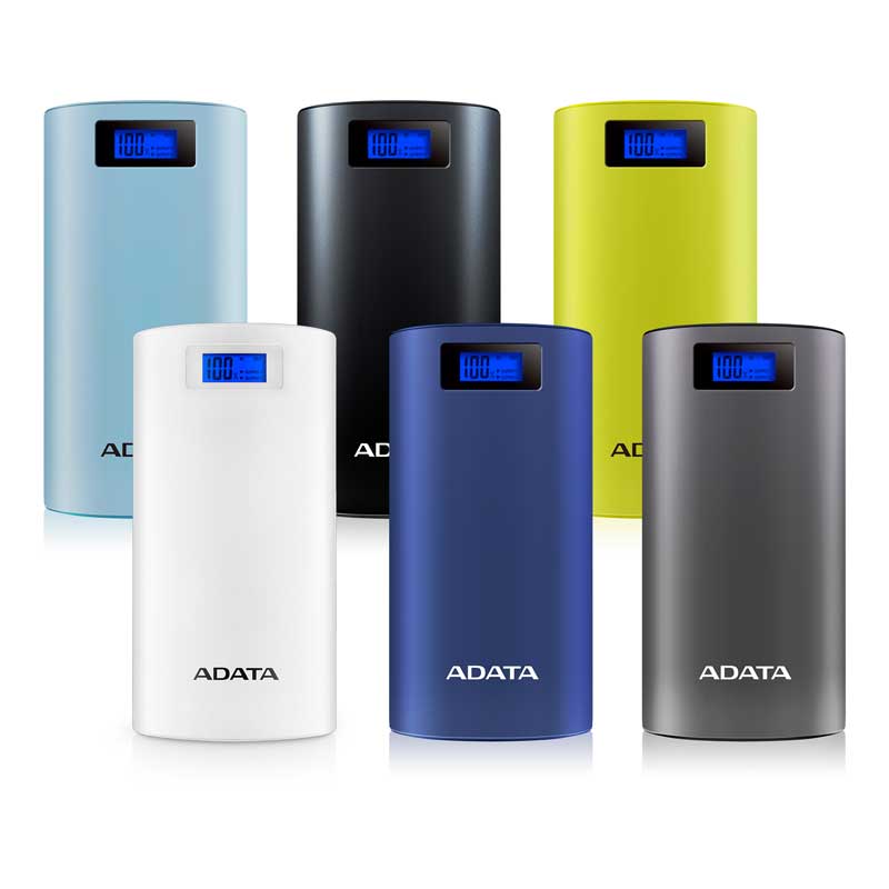 پاور بانک 20000 ای دیتا ADATA P20000D (گارانتی 12 ماهه)
