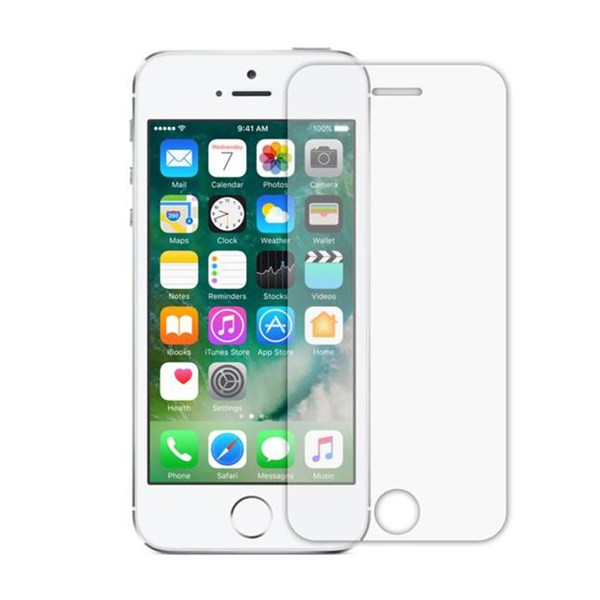محافظ صفحه نمایش شیشه ای - iPhone 5 / 5S (بدون پک)
