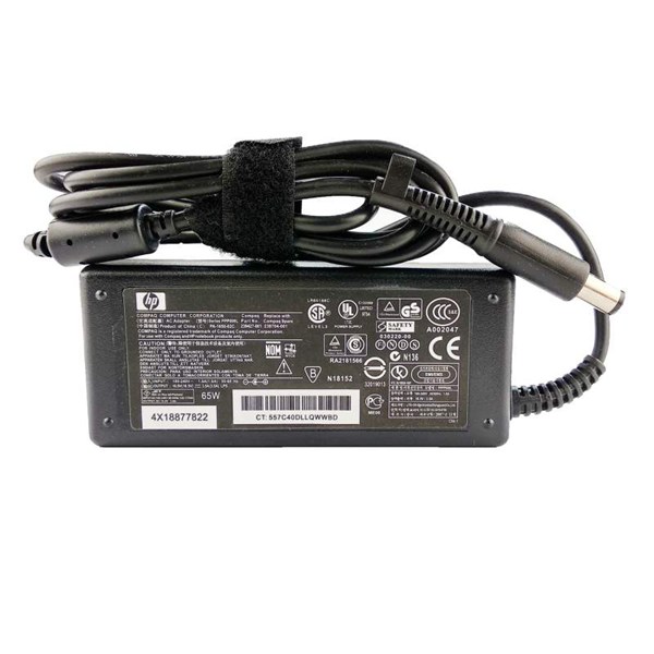 شارژر لپ تاپ HP 18.5V 3.5A سر فیش دلی