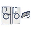 قاب اورجینال Magic Mask استند چرخشی Magsafe مدل Samsung Galaxy S26 Ultra - سرمه ای (پک دار)