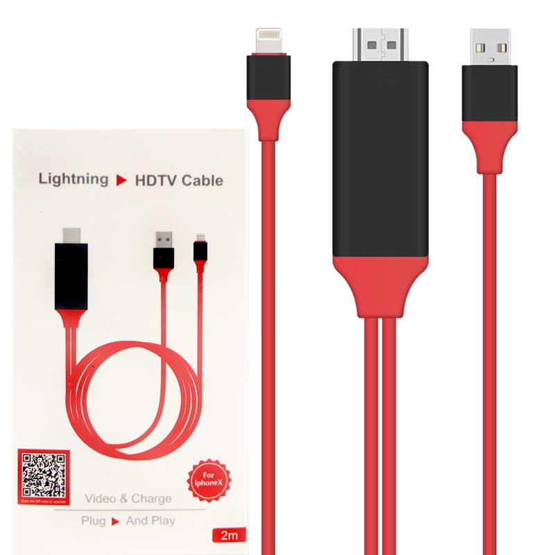 کابل تبدیل Lightning به HDMI طول 2 متر