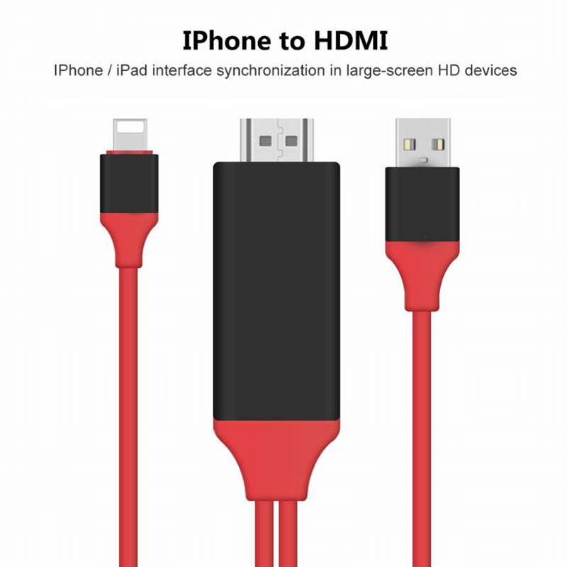 کابل تبدیل Lightning به HDMI طول 2 متر