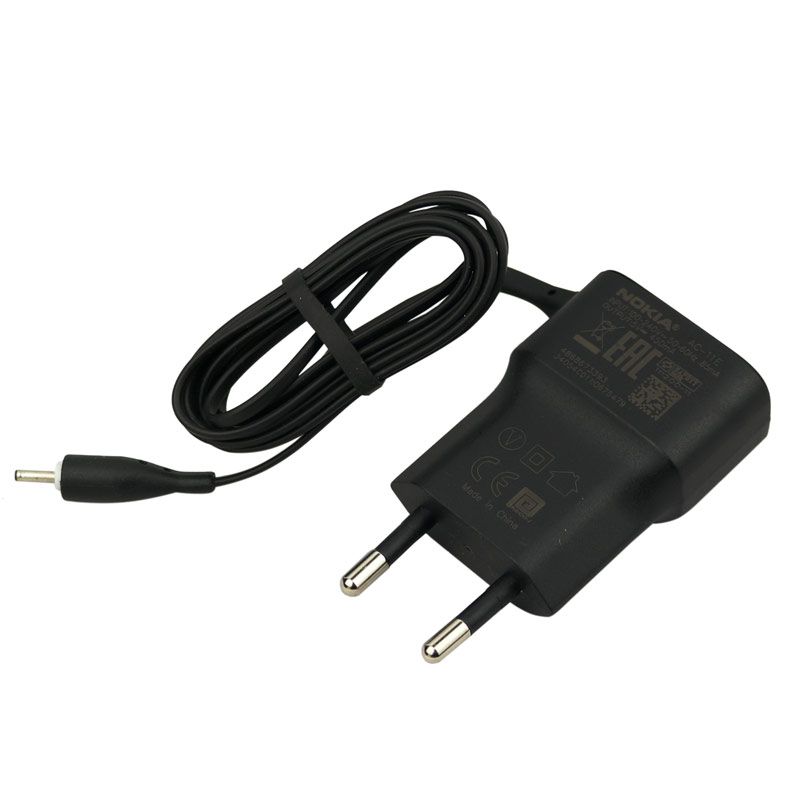 شارژر دیواری سیم وصل اورجینال 2.25 وات نوکیا N8 0.45A شرینک