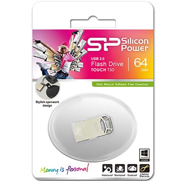 فلش 64 گیگ سیلیکون پاور Silicon Power T50