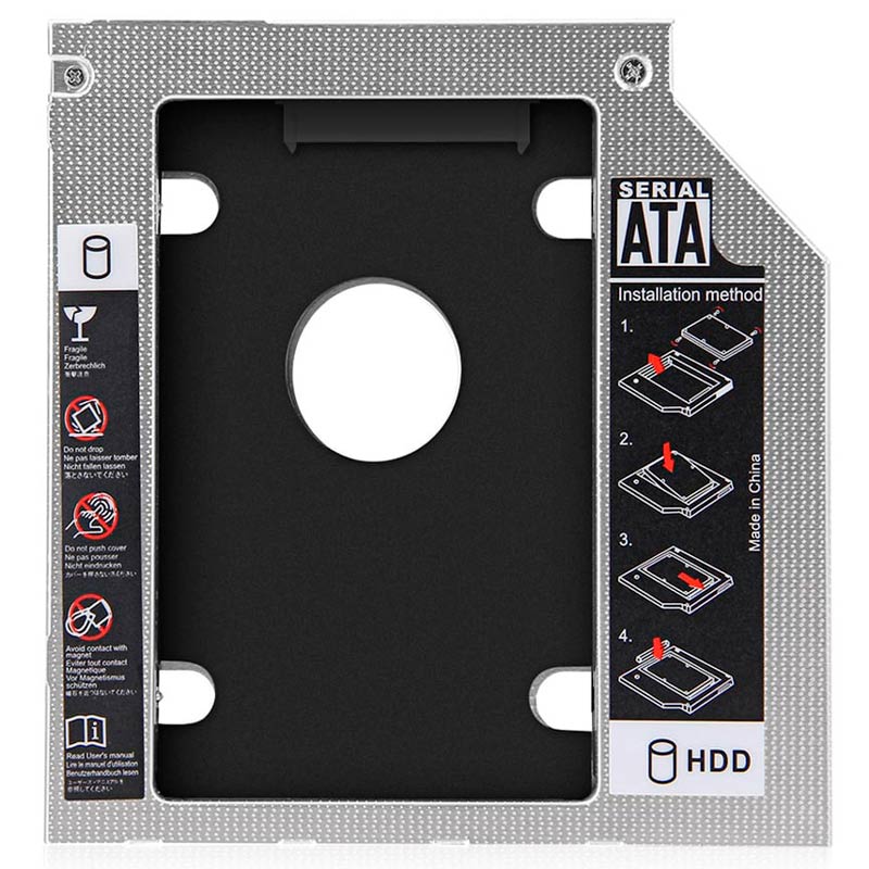براکت هارد اینترنال 2.5 اینچی HDD Caddy سایز 12.7 میلی متر
