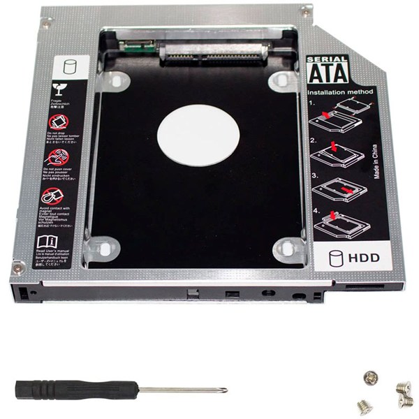 براکت هارد اینترنال 2.5 اینچی HDD Caddy سایز 12.7 میلی متر