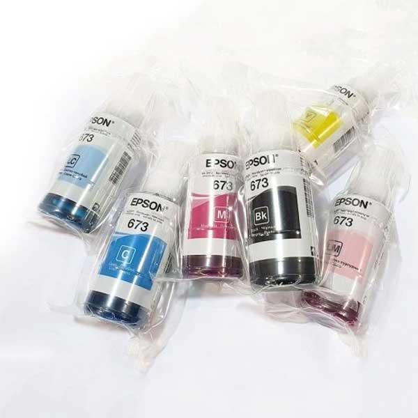 پک شش رنگ جوهر EPSON 673