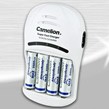 شارژر باتری Camelion BC1007 + چهار باتری شارژی قلمی