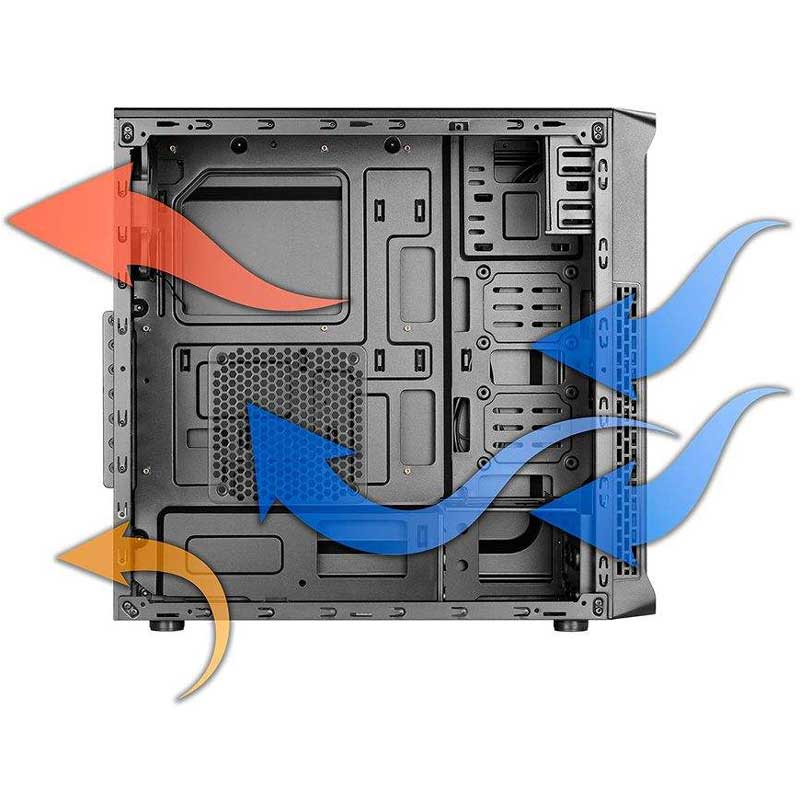 کیس کامپیوتر گرین Oraman Plus