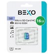 کارت حافظه BEXO MICROSDHC مدل Extra 533X کلاس U1 / 10 استاندارد UHS-I سرعت 80MB/s ظرفیت 16GB - (گارانتی داده پردازی آواتک)