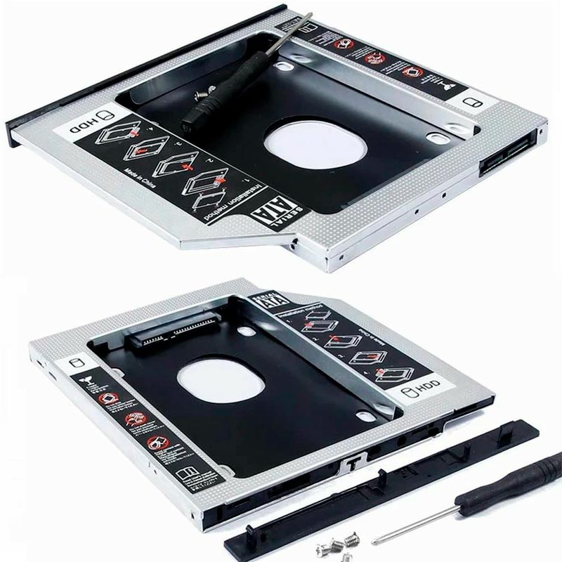 براکت هارد اینترنال 2.5 اینچی HDD Caddy سایز 9.5 میلی متر