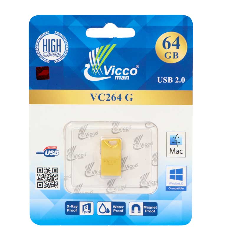 فلش 64 گیگ ویکومن Vicco Man VC264