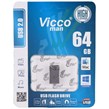 فلش 64 گیگ ویکومن Vicco Man VC264