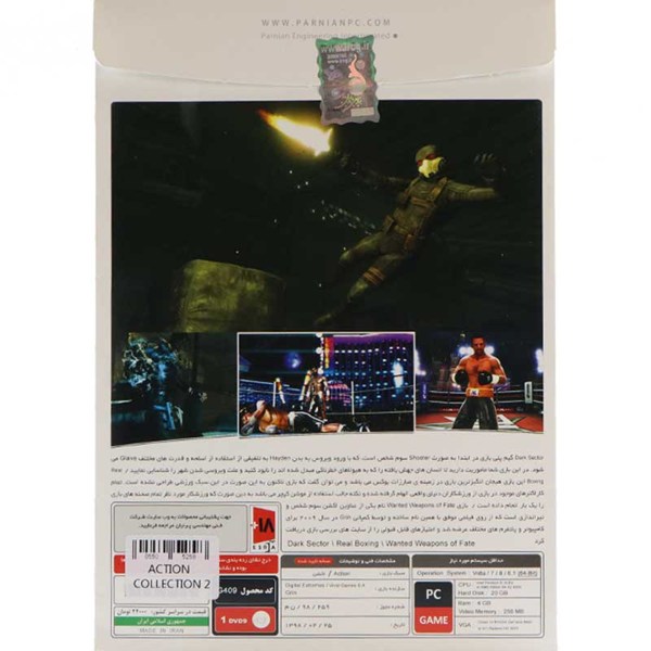 بازی Action Games Collection 2 1DVD9 پرنیان مناسب برای PC