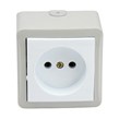 پریز روکار بدون ارت پارت الکتریک Part Electric PE4044