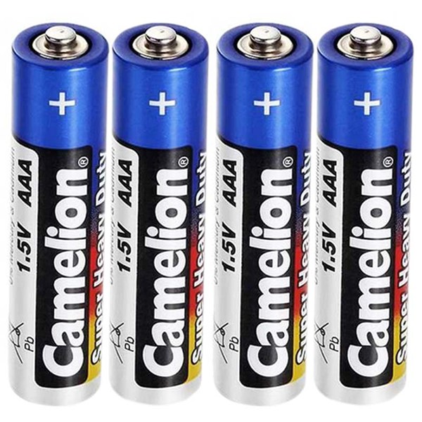 باتری چهارتایی نیم قلمی Camelion 1.5V AAA پک 40 عددی شرینک