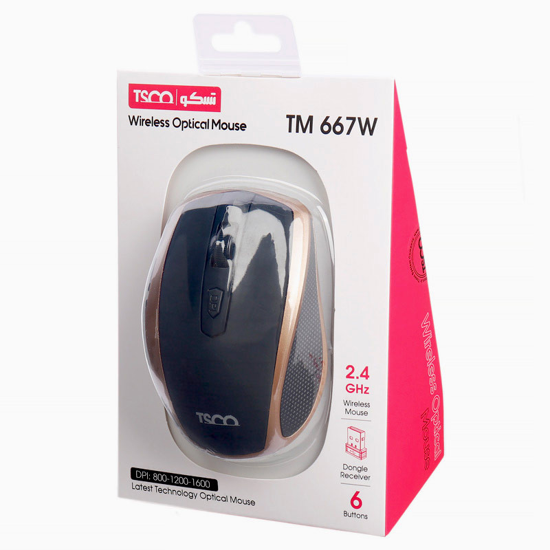 موس بی سیم تسکو TM 667W