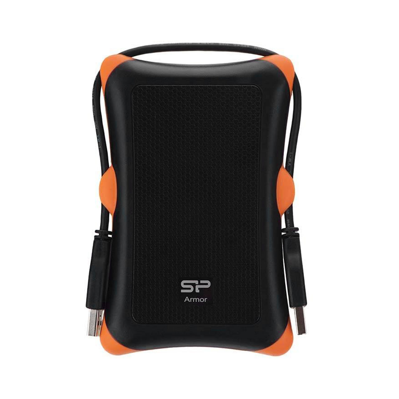 هارد اکسترنال silicon power USB3.2-1TB مدل Armor A30 مشکی نارنجی