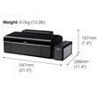 پرینتر رنگی جوهر افشان EPSON L805 فاقد جوهر