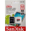 رم میکرو 64 گیگ سن دیسک SanDisk Ultra U1 80MB/s + خشاب