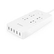 چند راهی 4 خانه اوریکو HPC-4A5U-V1 با کابل 1.5 متری + شارژر USB