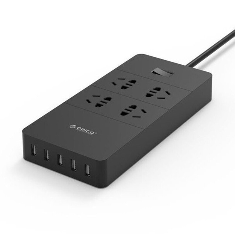 چند راهی 4 خانه اوریکو HPC-4A5U-V1 با کابل 1.5 متری + شارژر USB