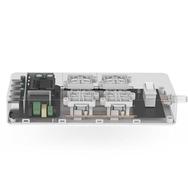 چند راهی 4 خانه اوریکو HPC-4A5U-V1 با کابل 1.5 متری + شارژر USB