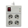 محافظ کامپیوتر 4 خانه ارت دار پارت الکتریک PE773 با کابل 5 متری