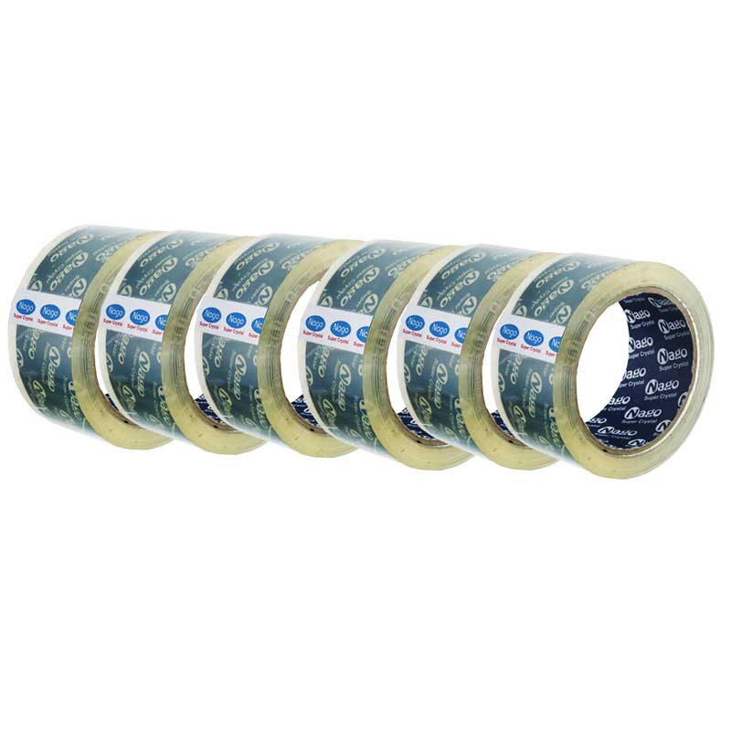 چسب پهن شیشه ای 5 سانتی متر 40 میکرون ناگو Super Crystal