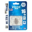 نقره ای Vicco man VC274 S USB2.0 Flash Memory-16GB
