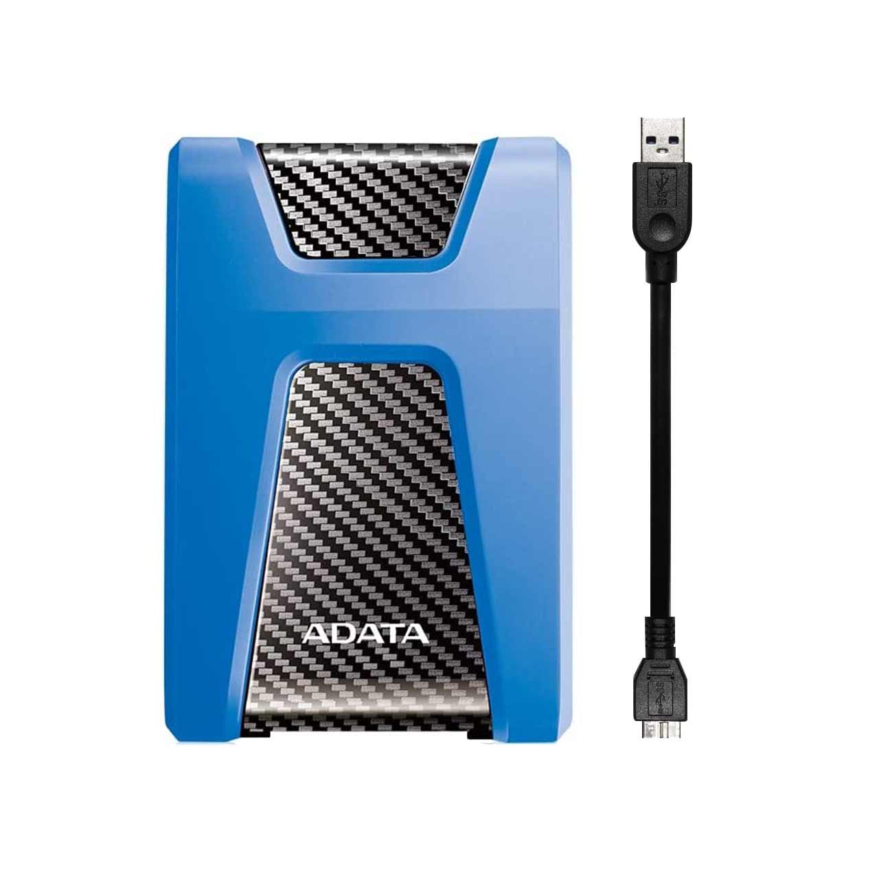 هارد اکسترنال ADATA مدل Durable HD650 ظرفیت 2TB - آبی (گارانتی شرکت آونگ)