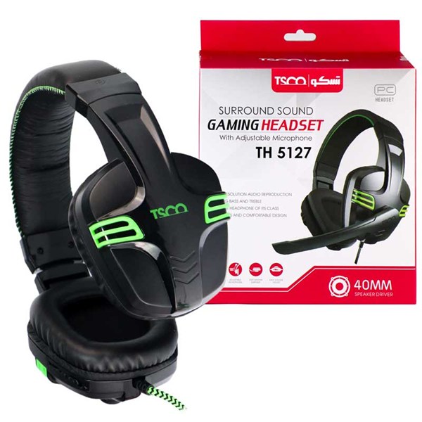 هدست گیمینگ سیم دار TSCO TH 5127