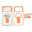 قاب New Skin مات Magsafe استندشو Apple iPhone 17 Pro Max - نارنجی (پک دار) - VIN
