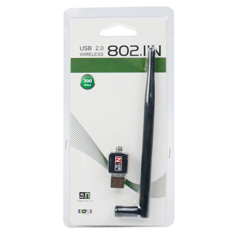 کارت شبکه آنتن بلند 802٫11N 300Mb