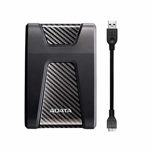 هارد اکسترنال ADATA مدل Durable HD650 ظرفیت 2TB - مشکی (گارانتی شرکت آونگ)