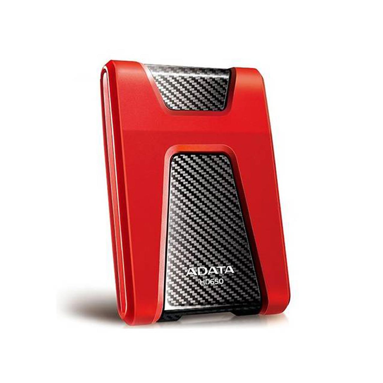 هارد اکسترنال ADATA مدل Durable HD650 ظرفیت 2TB - قرمز (گارانتی شرکت آونگ)