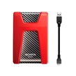هارد اکسترنال ADATA مدل Durable HD650 ظرفیت 2TB - قرمز (گارانتی شرکت آونگ)