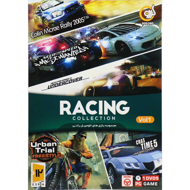 بازی RACING COLLECTION Vol.1 1DVD9 گردو مناسب برای PC