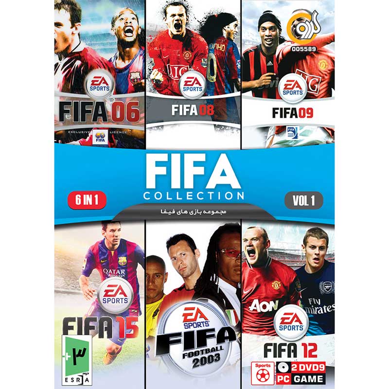 بازی FIFA COLLECTION Vol.1 2DVD9 گردو مناسب برای PC