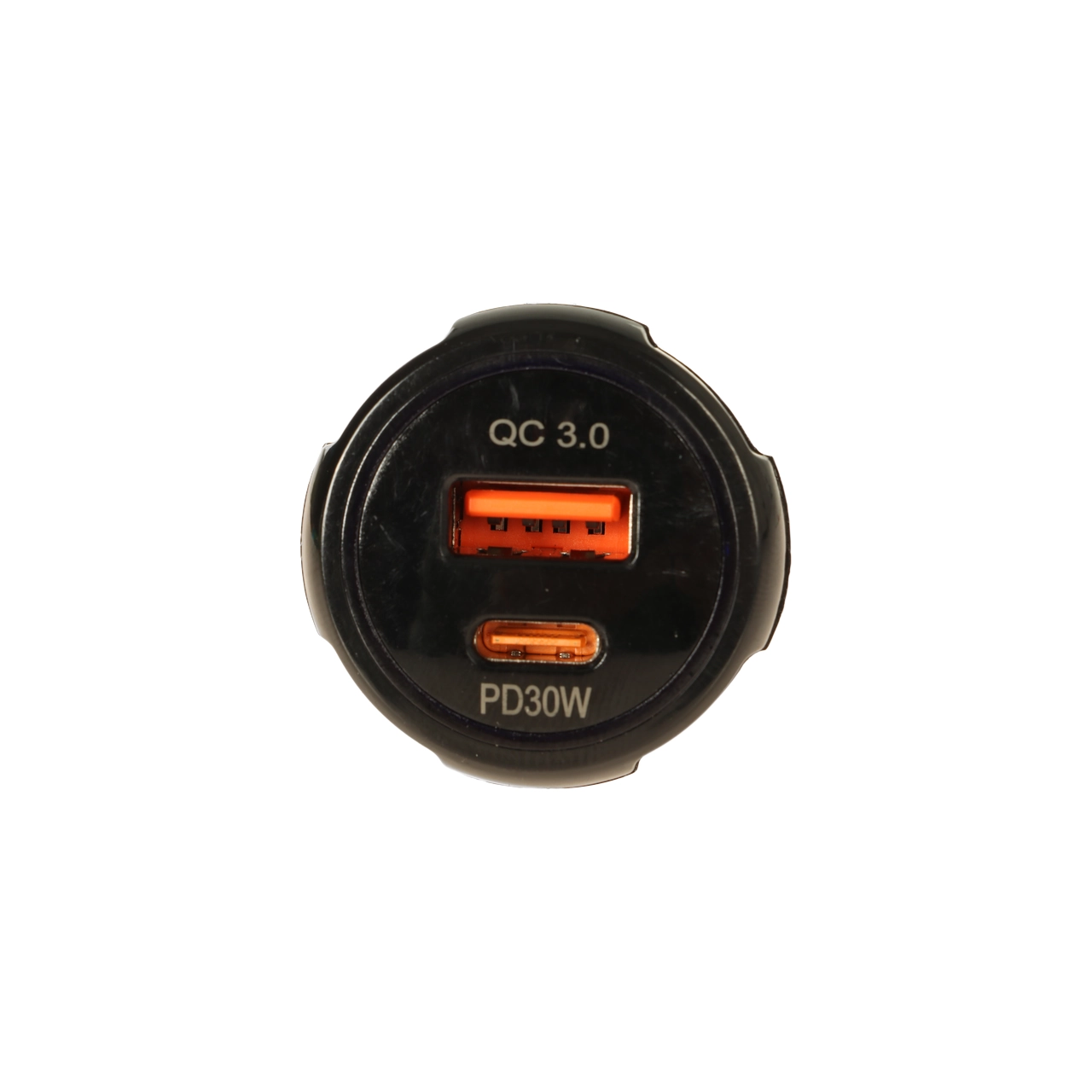 شارژر فندکی PD و فست دو پورت V-Smart مدل VS-17 55W - مشکی - BSA