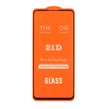 محافظ صفحه نمایش شیشه ای Samsung A11 / M11 / Xiaomi Mi 11 Lite / Mi 12 Lite / Realme 7 / Realme 9 - Full Cover 21D (بدون پک) - مشکی