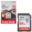 رم اس دی 64 گیگ سن دیسک SanDisk Ultra U1 80MB/s