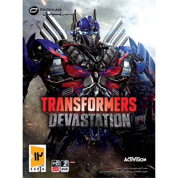 بازی Transformers Devastation 2DVD مناسب برای PC