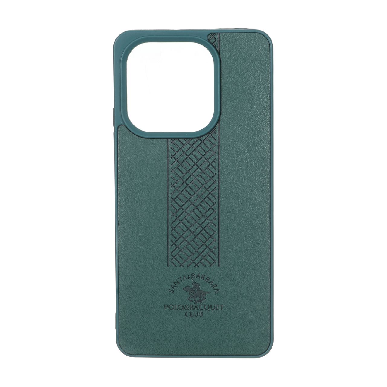 قاب طرح چرم Polo هاشور دار Xiaomi Redmi Note 13 4G - سبز