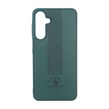 قاب طرح چرم Polo هاشور دار Samsung Galaxy A16 - سبز