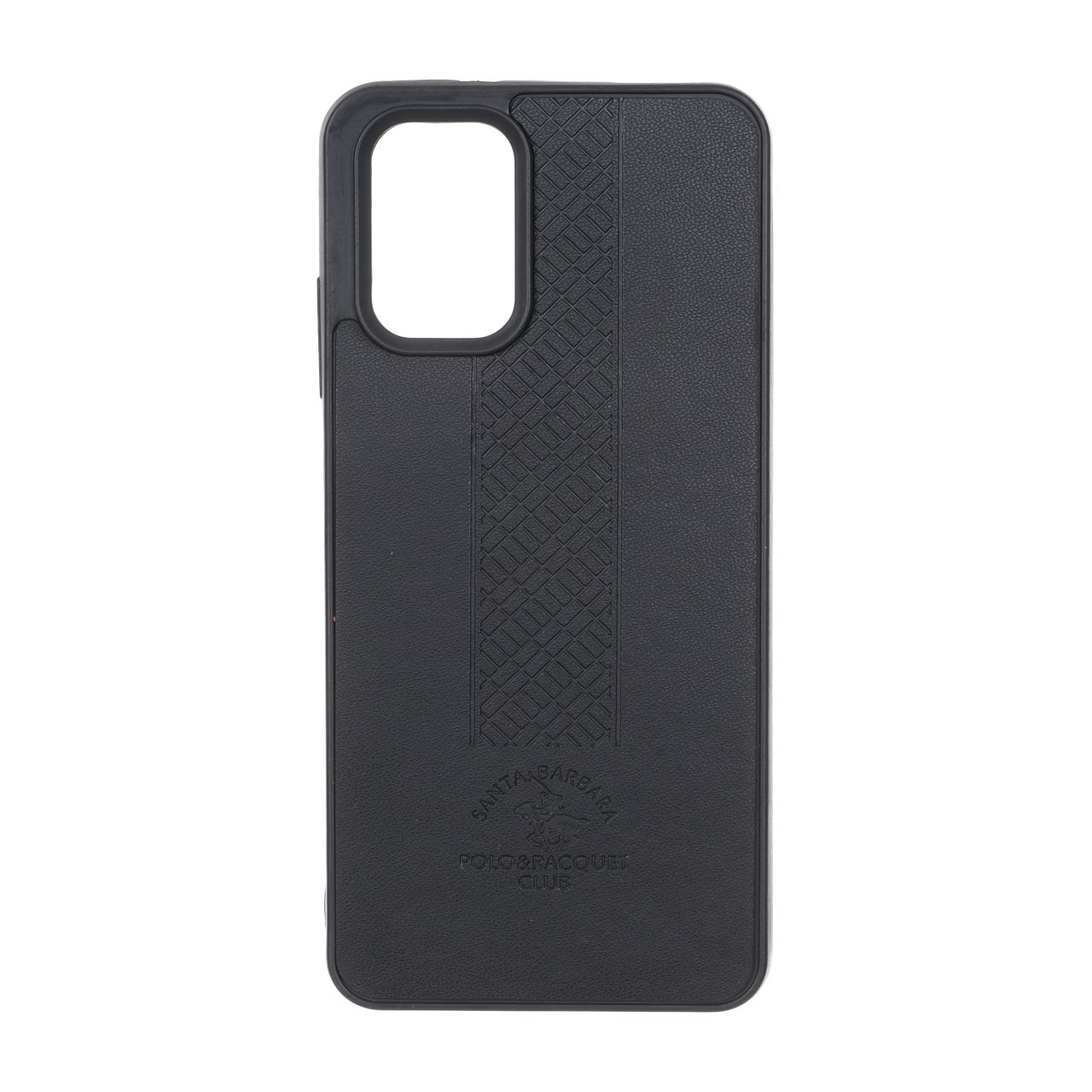 قاب طرح چرم Polo هاشور دار Xiaomi Redmi Note 10 4G / Redmi Note 10S / Poco M5S - مشکی