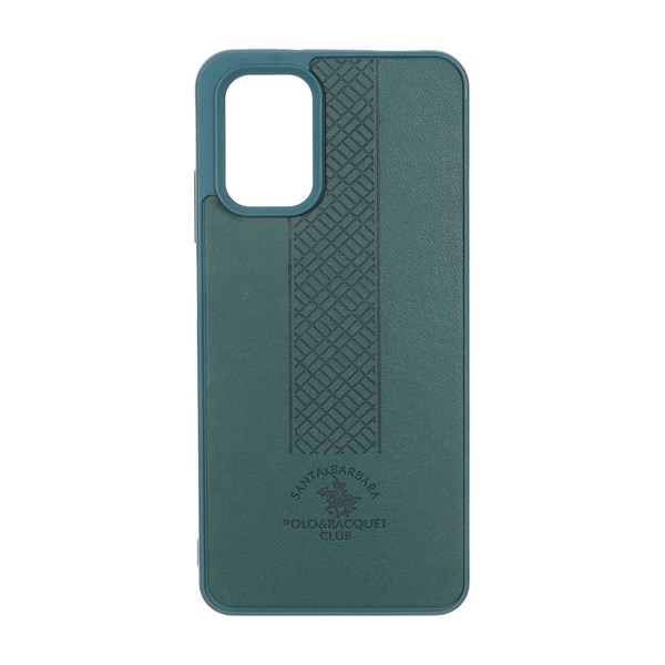 قاب طرح چرم Polo هاشور دار Xiaomi Redmi Note 10 4G / Redmi Note 10S / Poco M5S - سبز