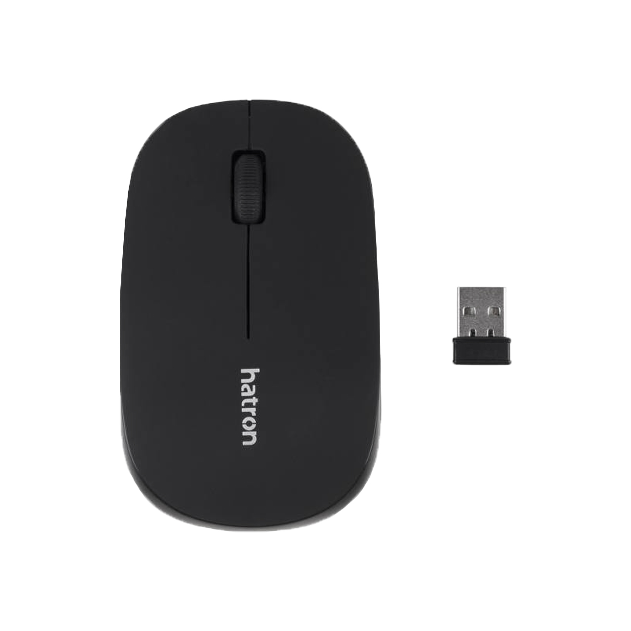 ماوس بی سیم Hatron مدل HMW105SL - مشکی